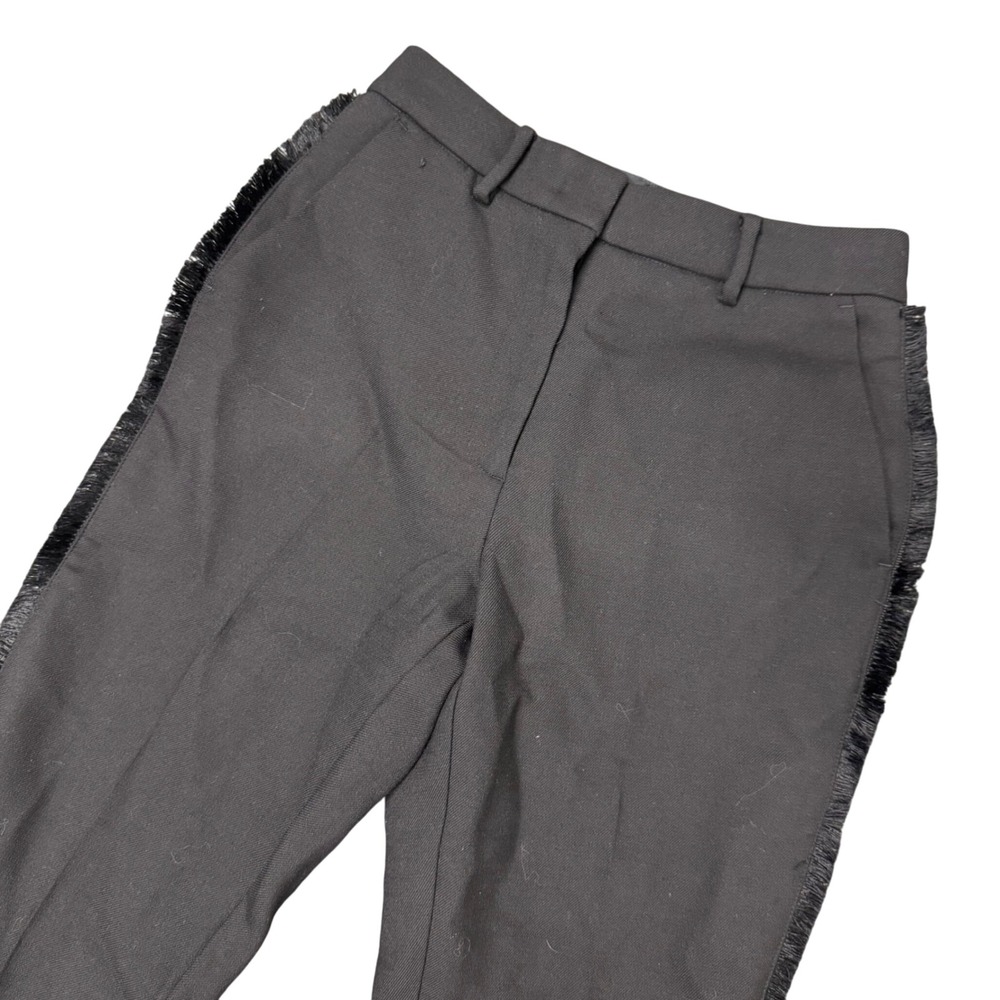 AllSaints Maxine Trouser Black Wool Blend Career Dress Pants
